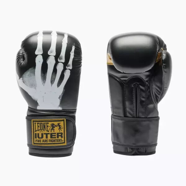 Боксёрские перчатки LEONE 1947 Leone X Iuter black