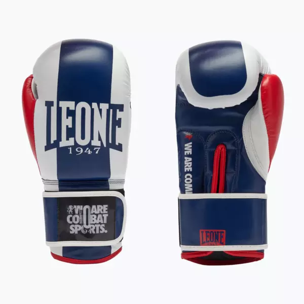 Боксёрские перчатки LEONE 1947 Color Block black/blue