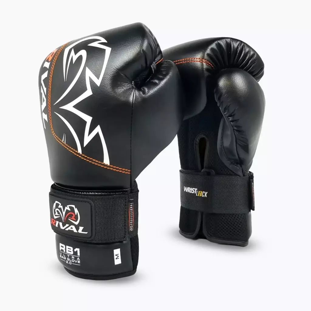 Боксёрские перчатки Rival RB1 Ultra Bag 2.0 l black