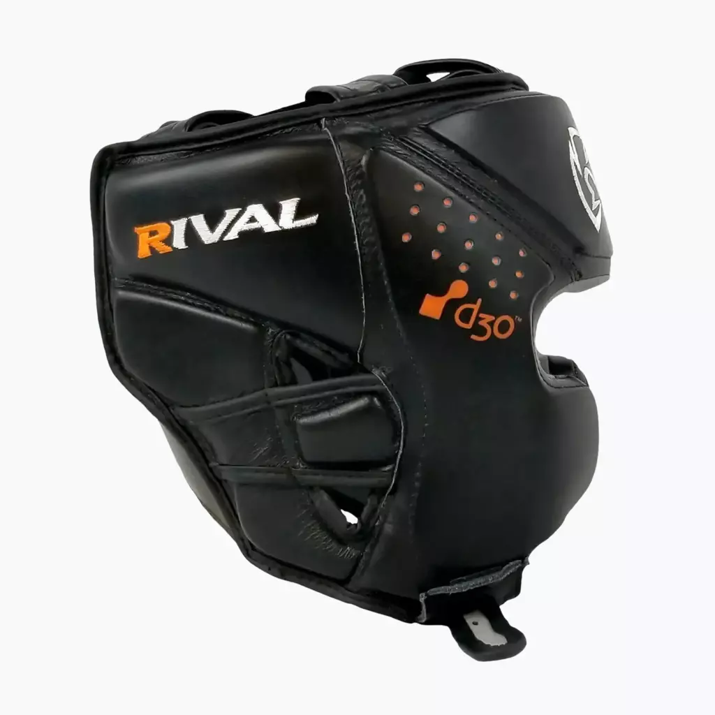 Боксёрский шлем Rival RHG10 Intelli-Shock Headgear black