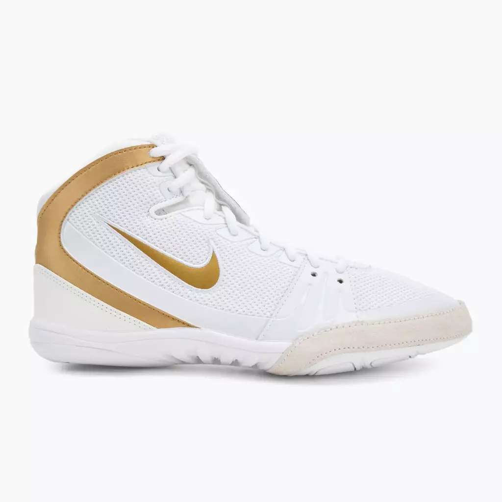 Боксёрки Nike Freek white/metallic gold/cool grey