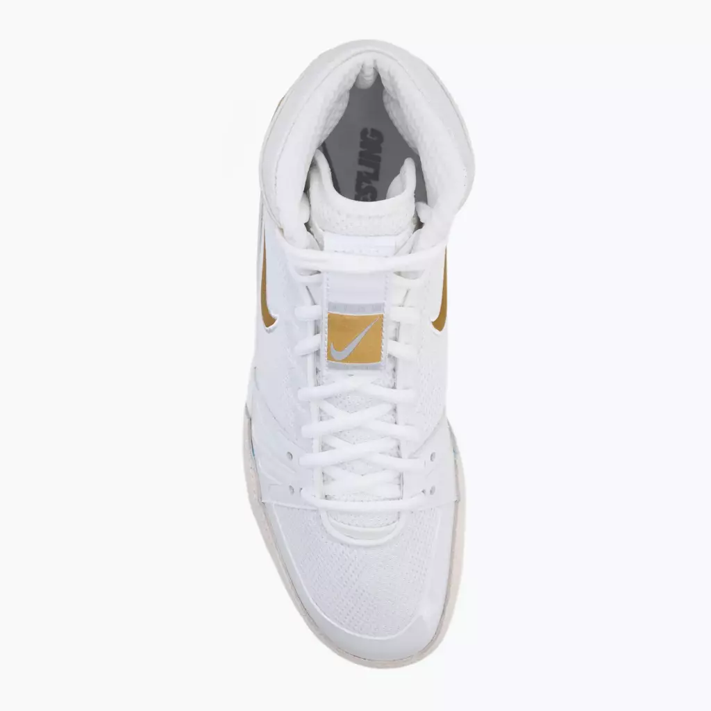 Боксёрки Nike Freek white/metallic gold/cool grey