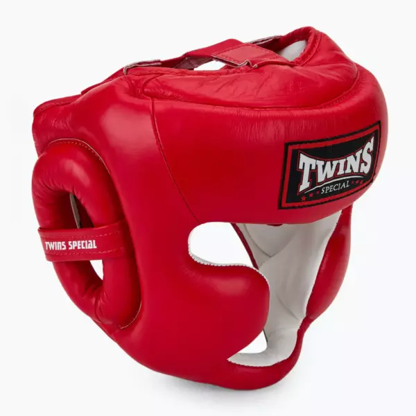Боксёрский шлем Twins Special HGL6 red