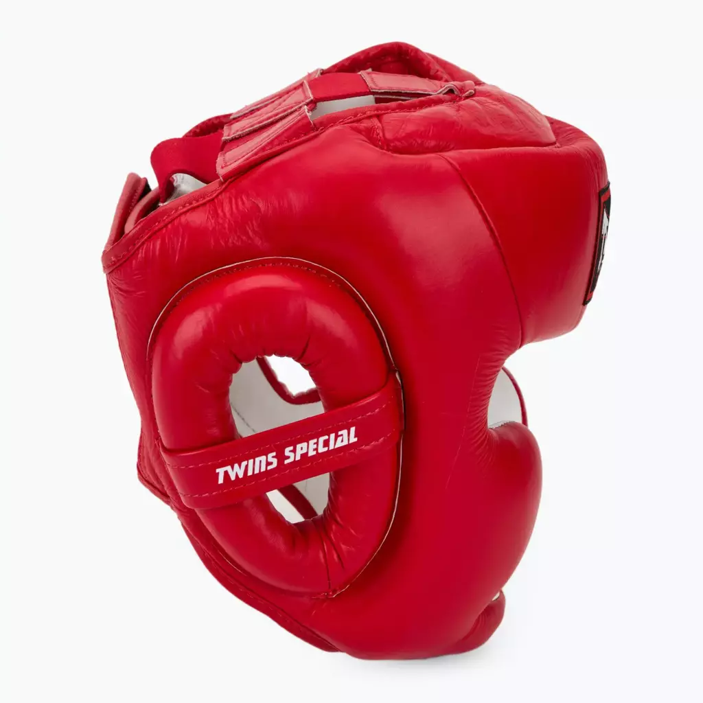 Боксёрский шлем Twins Special HGL6 red
