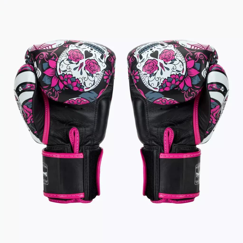 Боксёрские перчатки Twins Special Fancy FBGVL3-53 Skull pink/black