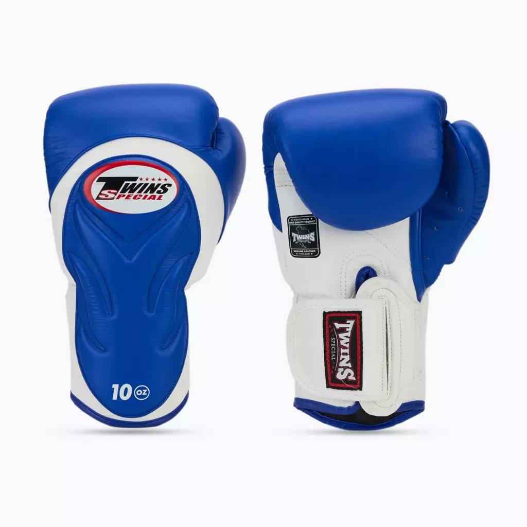 Боксёрские перчатки Twins Special Twins Special BGVL6 white/blue