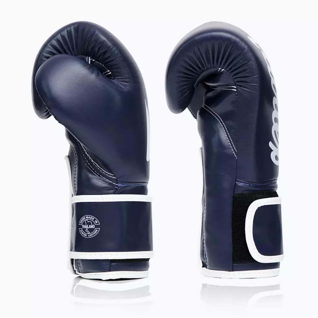 Боксёрские перчатки Fairtex Microfiber blue
