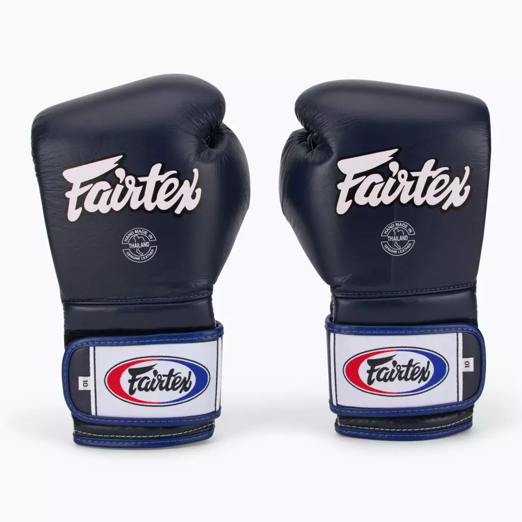 Боксёрские перчатки Fairtex Heavy Hitter's Mexican Style blue