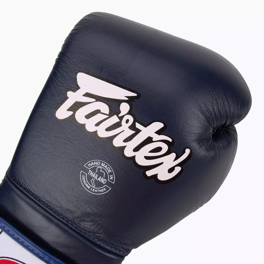 Боксёрские перчатки Fairtex Heavy Hitter's Mexican Style blue