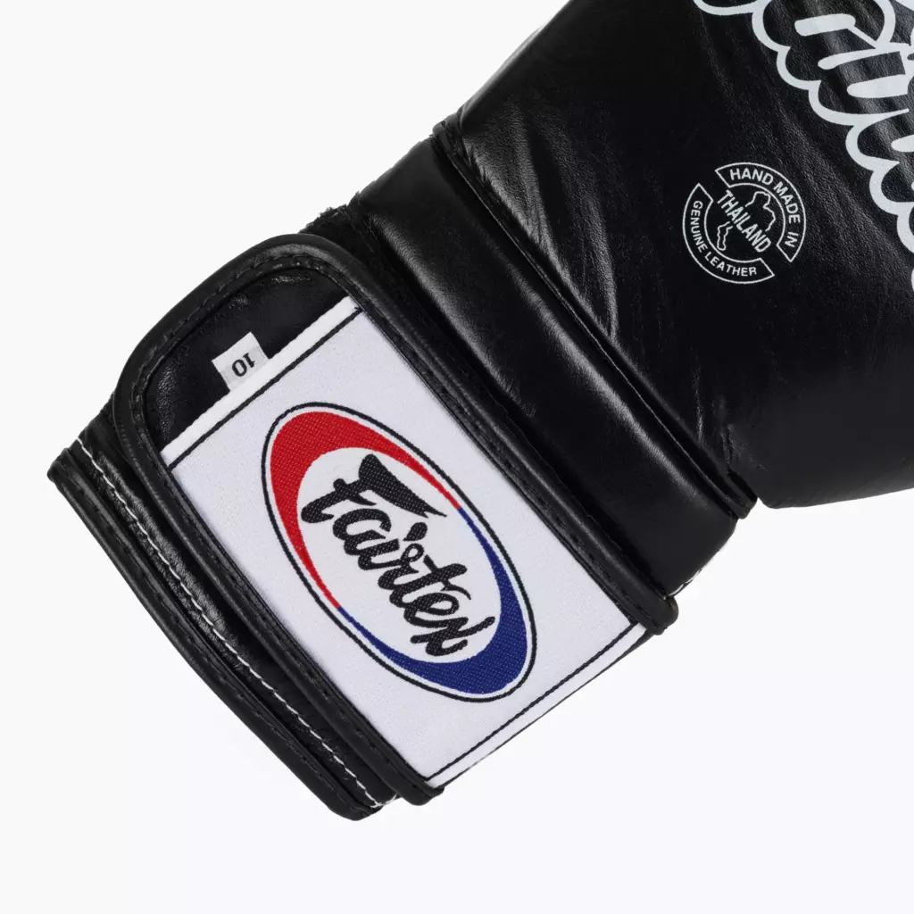 Боксёрские перчатки Fairtex Heavy Hitter's Mexican Style black/yellow
