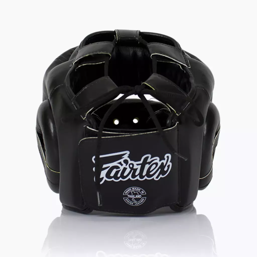 Боксёрский шлем Fairtex Full Face Protector black
