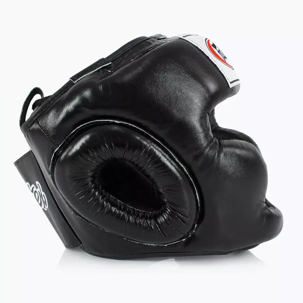Боксёрский шлем Fairtex Full Coverage Style black