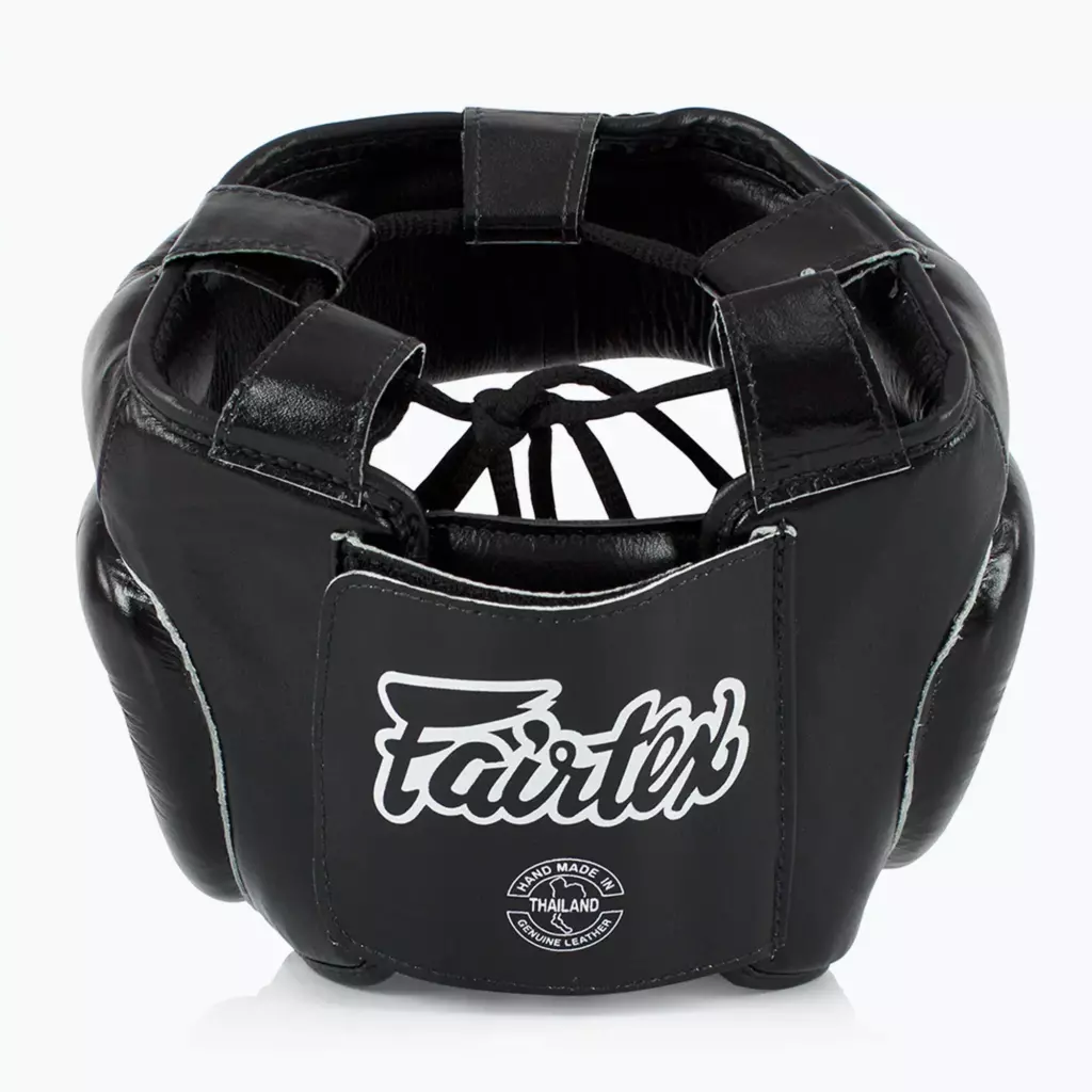 Боксёрский шлем Fairtex Full Coverage Style black