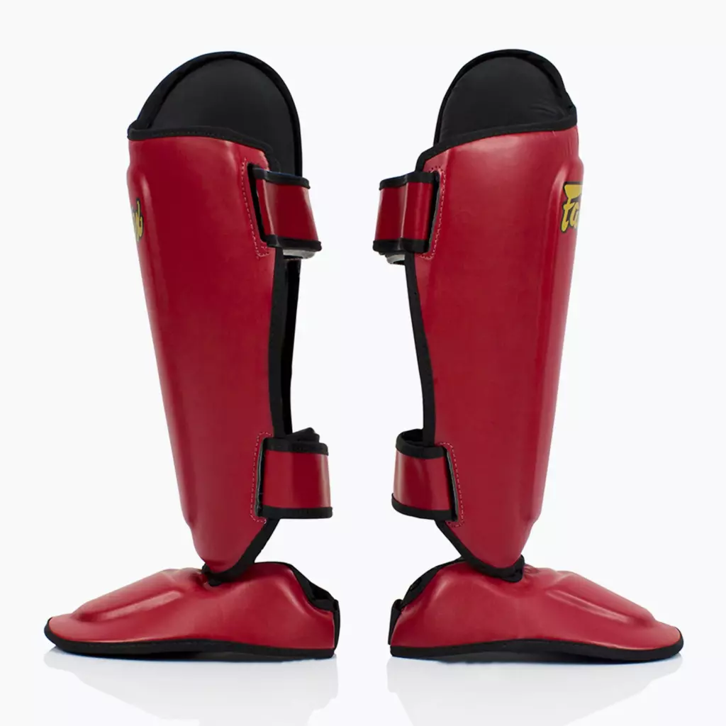 Шингарды Fairtex Ultimate Shin Pads red