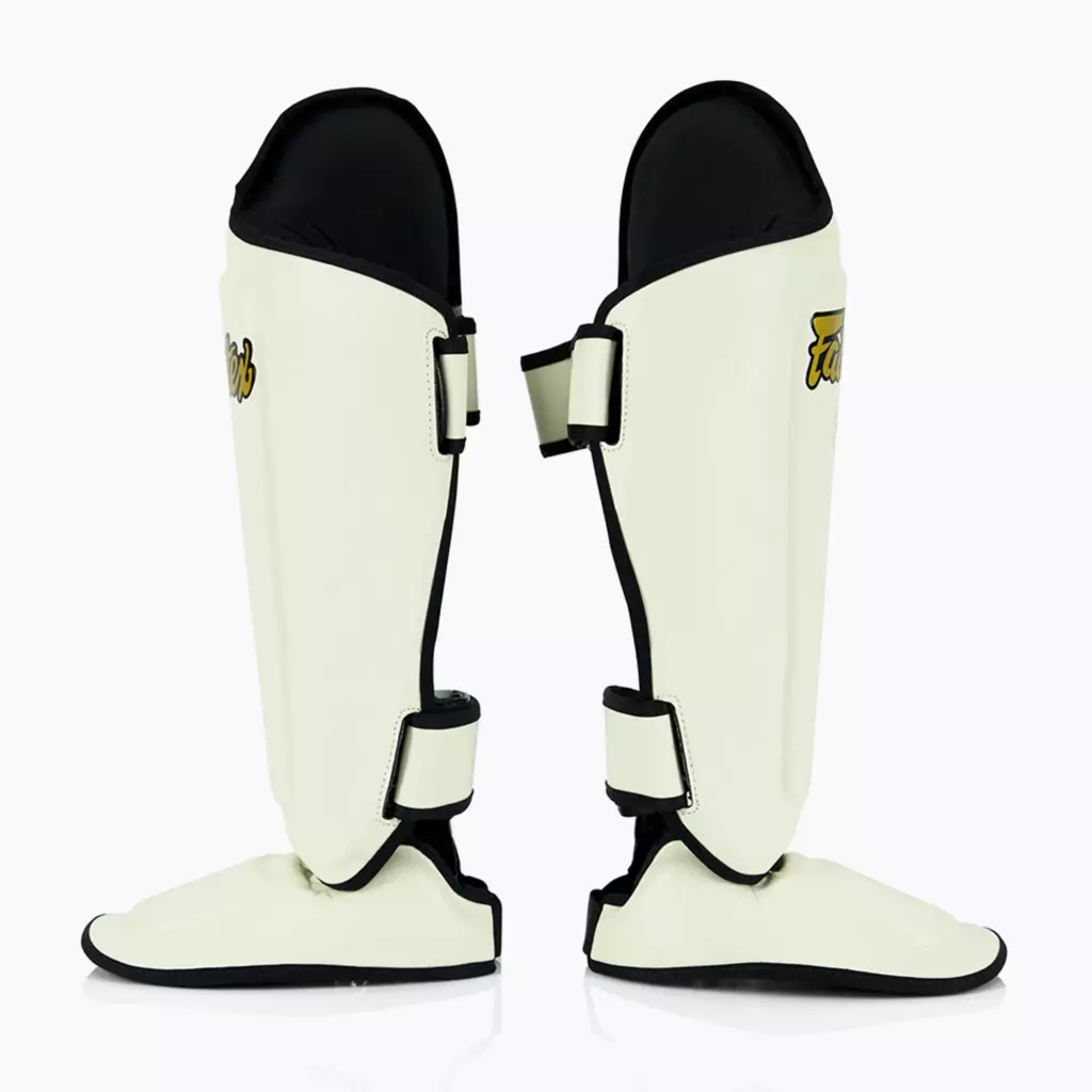 Шингарды Fairtex Ultimate Shin Pads white