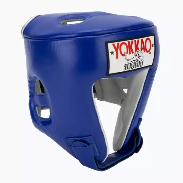 Боксёрский шлем YOKKAO Competition blue
