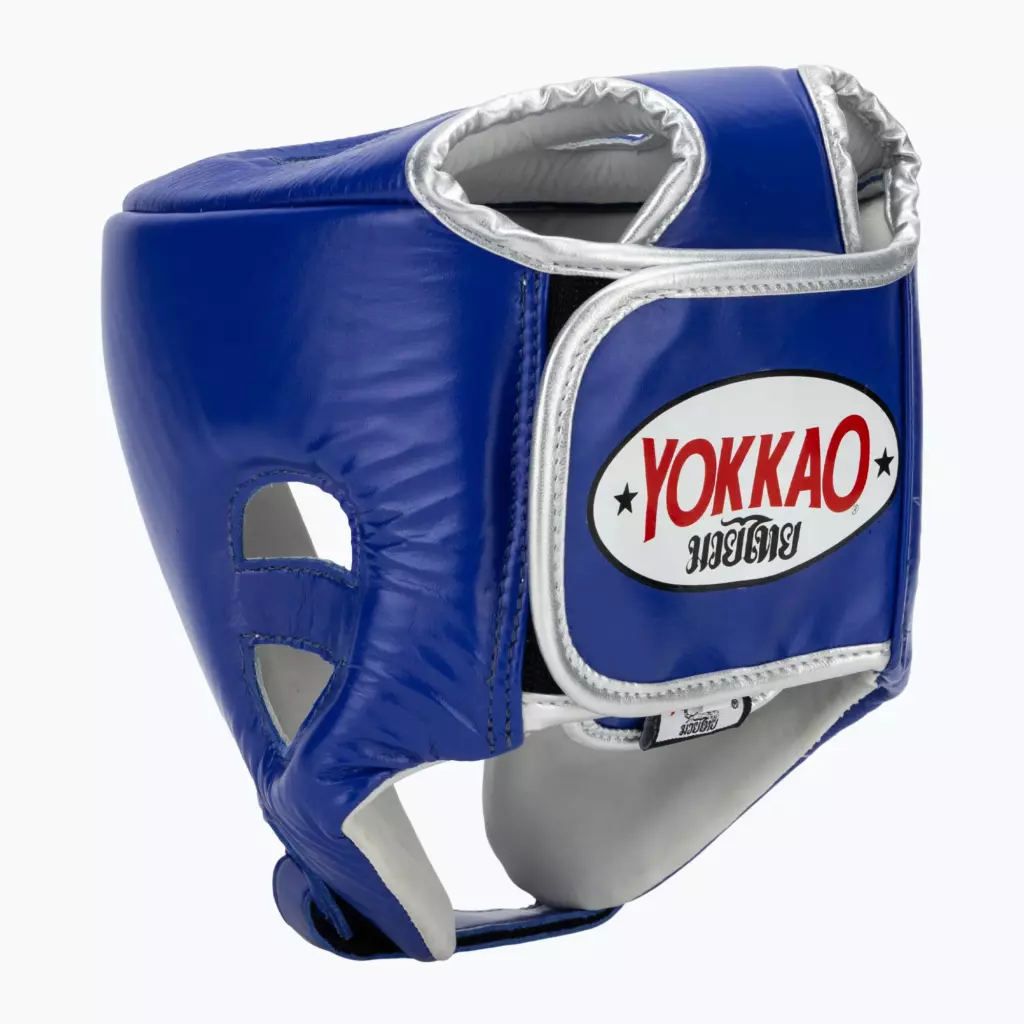 Боксёрский шлем YOKKAO Competition blue