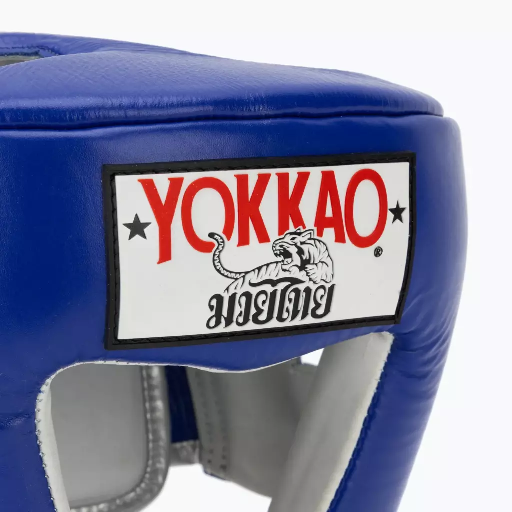 Боксёрский шлем YOKKAO Competition blue
