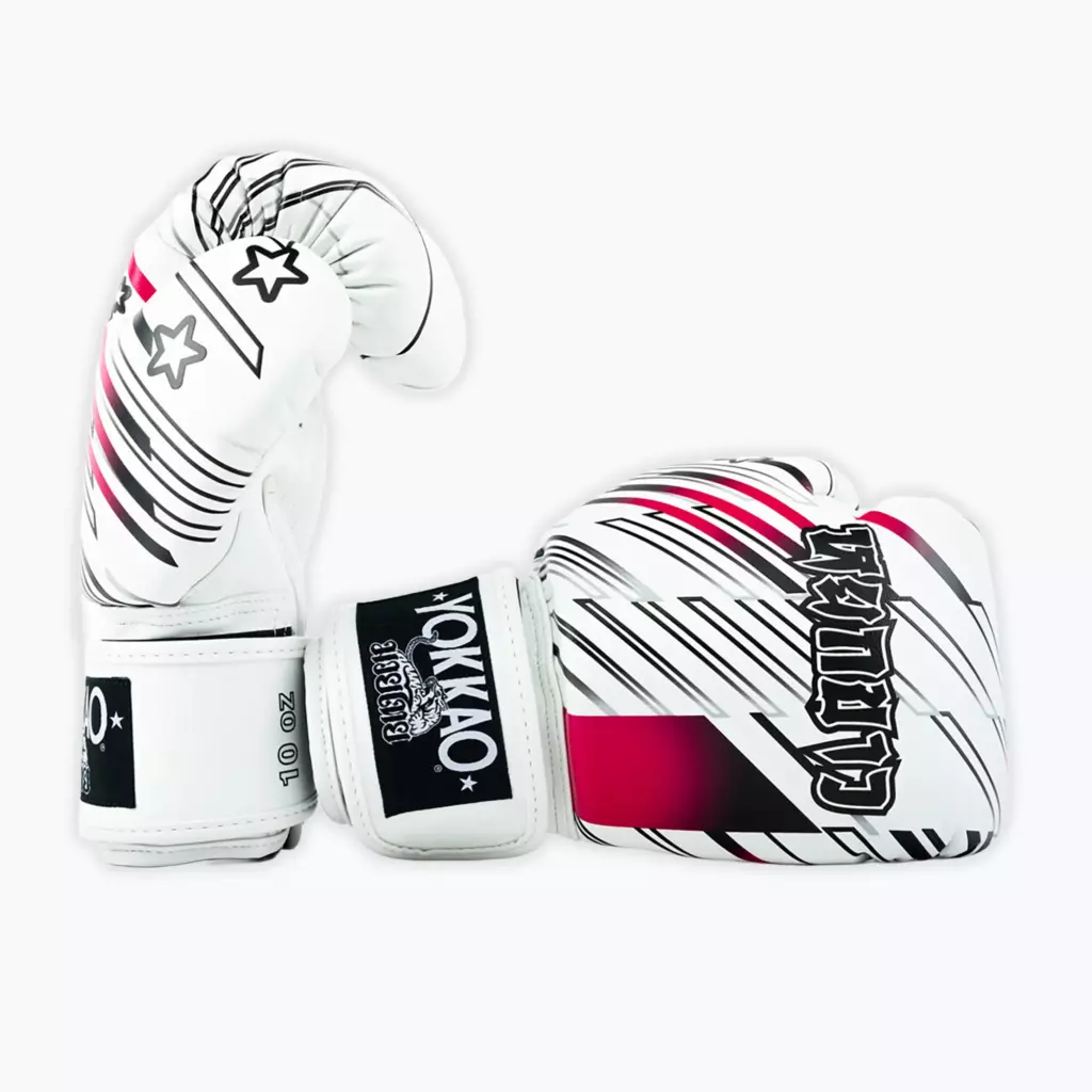 Боксёрские перчатки YOKKAO Power Boxing white