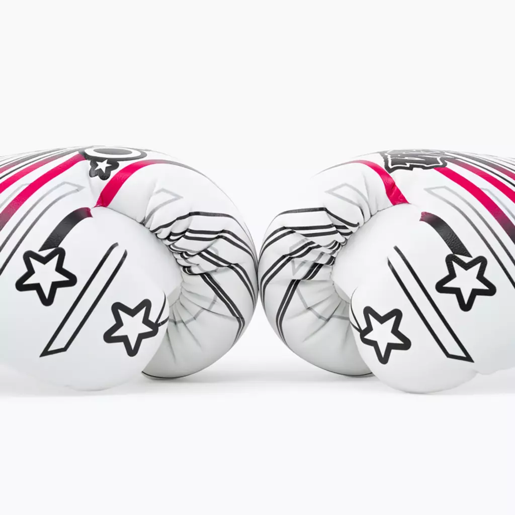 Боксёрские перчатки YOKKAO Power Boxing white