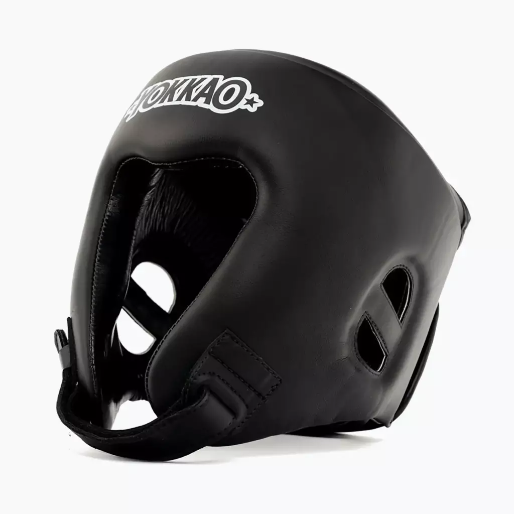 Боксёрский шлем YOKKAO Competition black