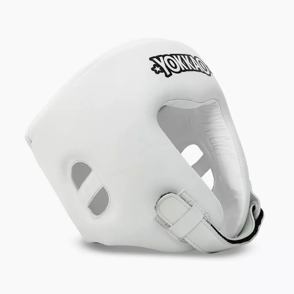 Боксёрский шлем YOKKAO Competition white