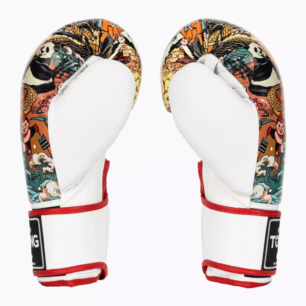 Боксёрские перчатки Top King Boxing Culture black/red TKBGCT-SL-2C3