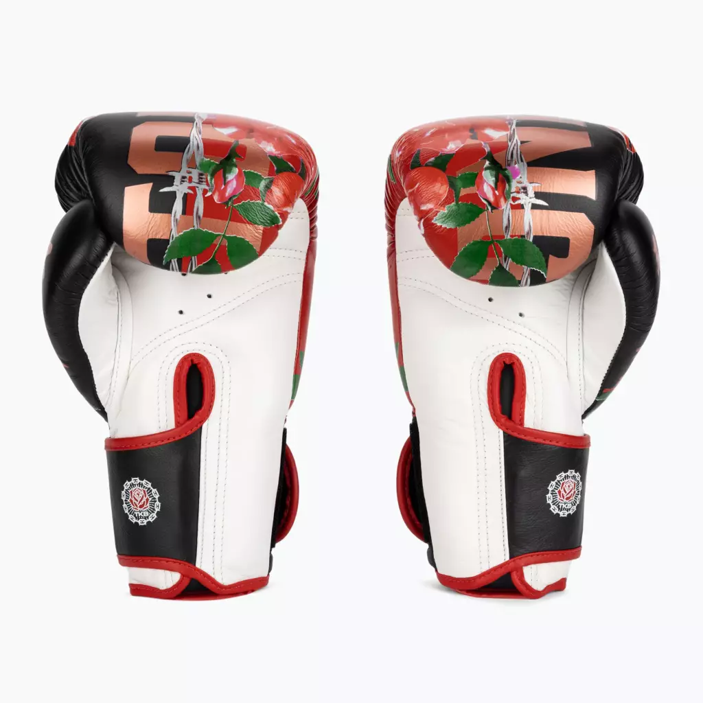 Боксёрские перчатки Top King Boxing Rose white/black