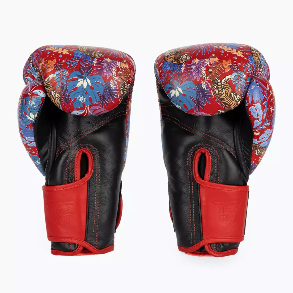Боксёрские перчатки Top King Boxing Wild Tiger black/red