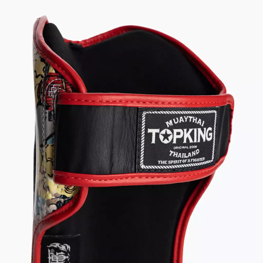Шингарды Top King Culture Semi Leather black TKSGCT-CN