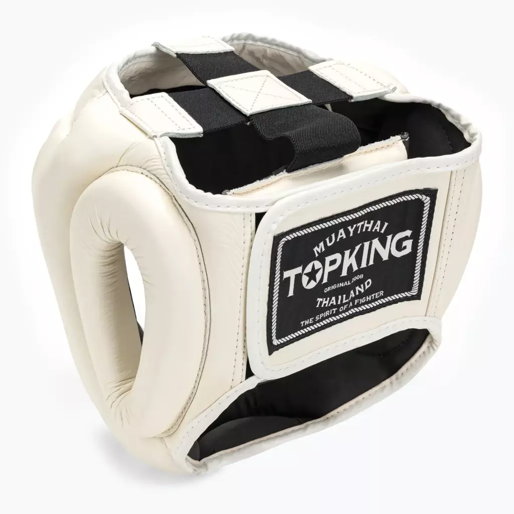 Боксёрский шлем Top King Full Coverage white