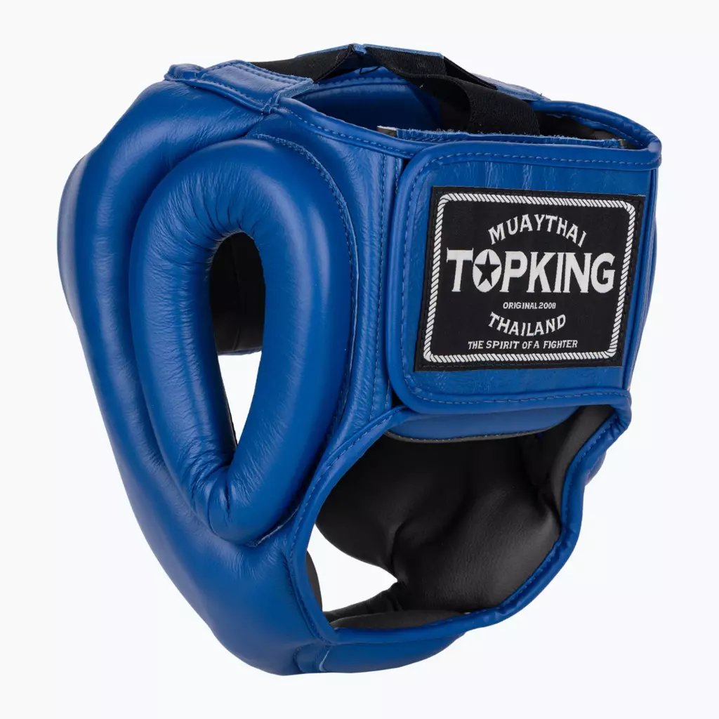 Боксёрский шлем Top King Full Coverage blue