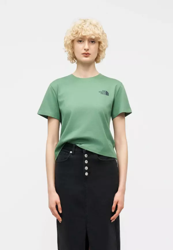 Женская Футболка The North Face - dimmed algae
