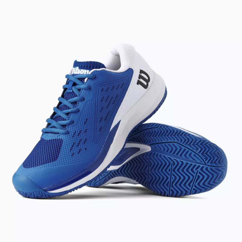 Теннисные Кроссовки Wilson Rush Pro Ace deja vu blue/ white/ black