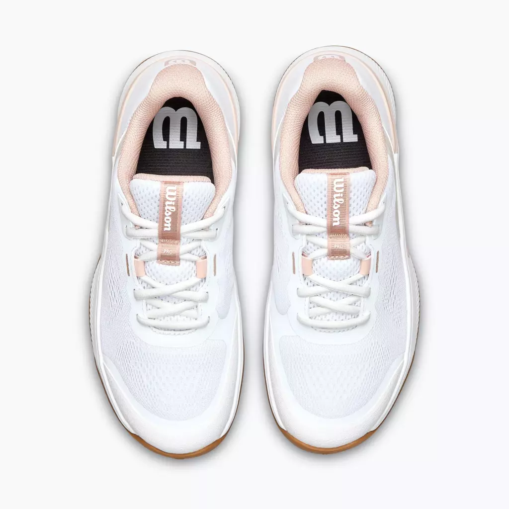 Женские Теннисные Кроссовки Wilson Intrigue Pro white/cameo rose/gum