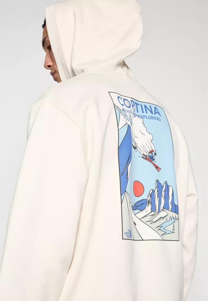 Худи The North Face MOUNTAIN CELEBRATION RELAXED UNISEX - white dune