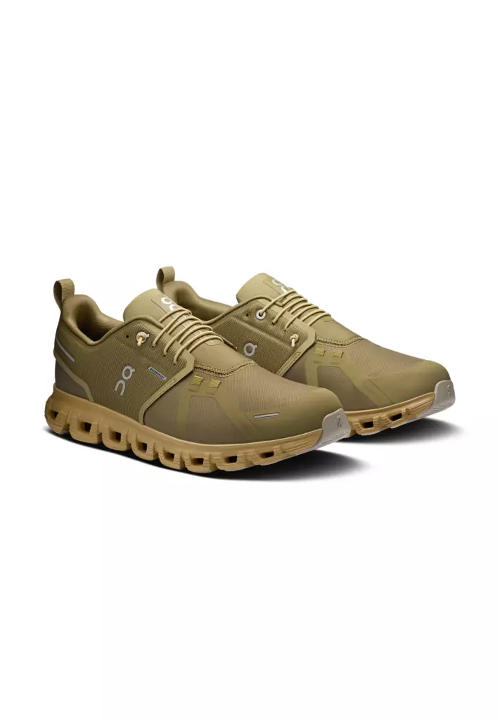 Кроссовки для бега On Cloud 6 Waterproof olive safari