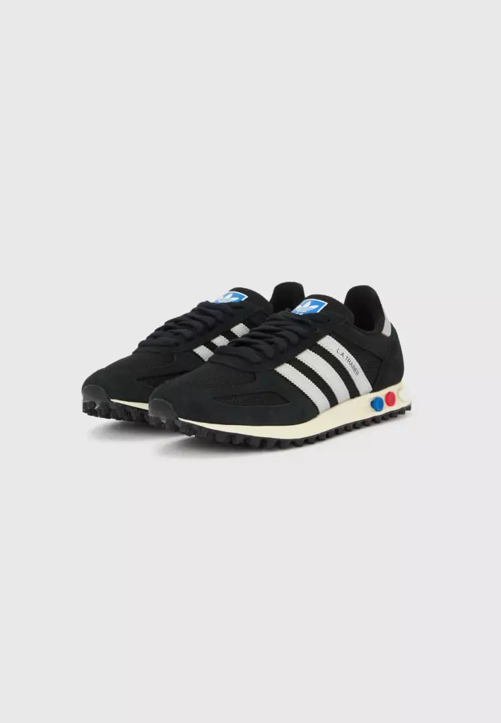 Adidas LA TRAINER OG - core black/silver-coloured/off white