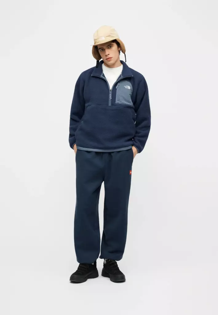Мужская юмиори с застежкой-молнией The North Face 1/4 summit navy/granite grey