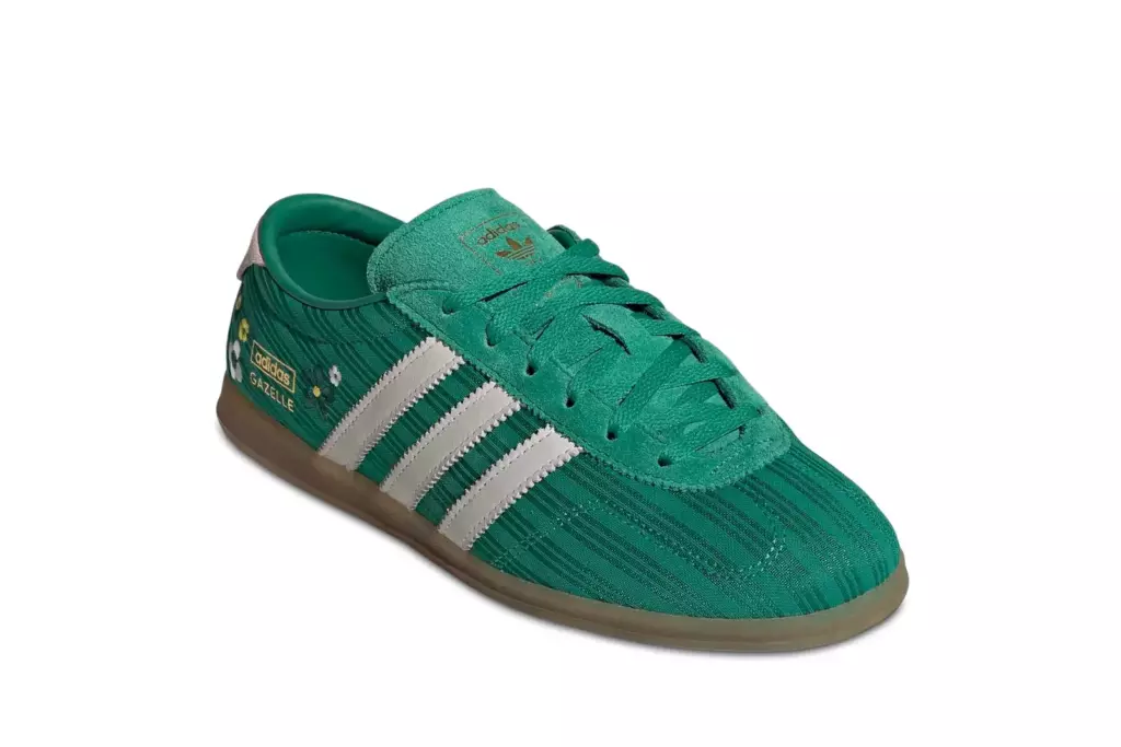 Adidas x Liberty London Gazelle Lo Pro W "Bright Green"- зелёные