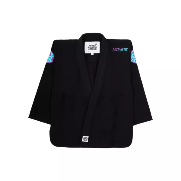 Кимоно Aesthetic Alpha+ Kimono (Black/Emerald)