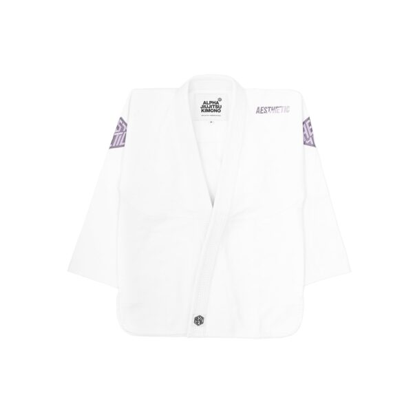 Кимоно Aesthetic THE ALPHA+ (WHITE/LILAC)
