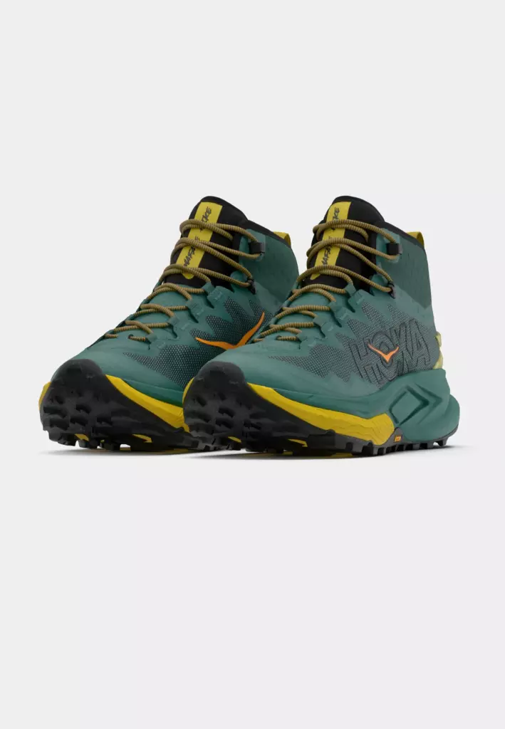 Кроссовки для бега HOKA MAFATE - thyme/yellow gold