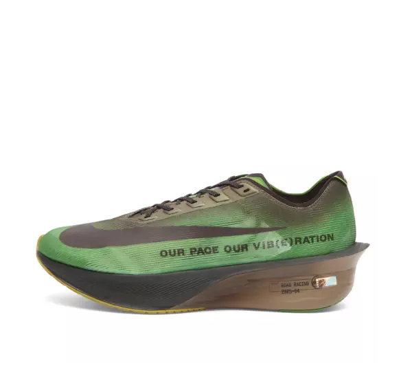 Кроссовки для бега Nike Vaporfly 4 - Chlorophyll & Burgundy Ash