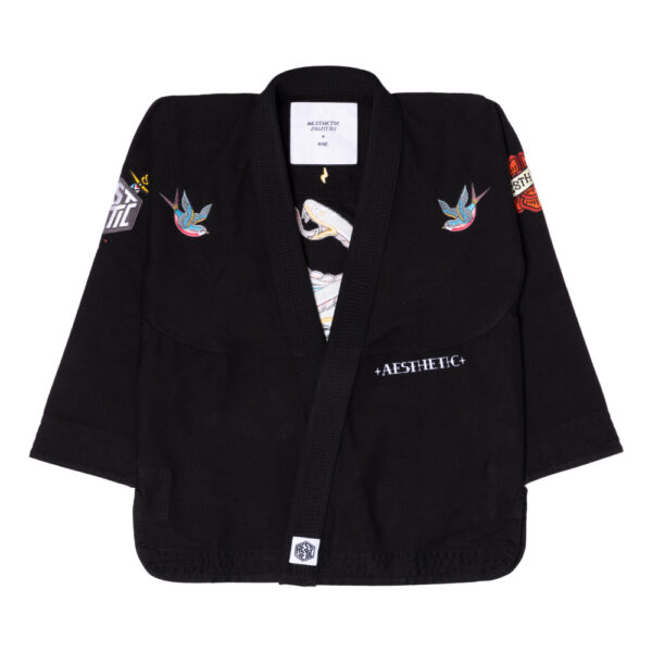Кимоно Aesthetic Old School (Black)