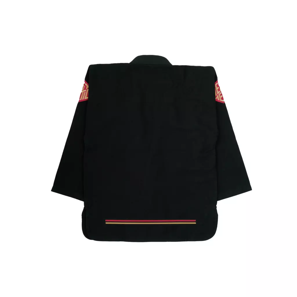 Кимоно Aesthetic Competitor - (Black/Carmine Red)