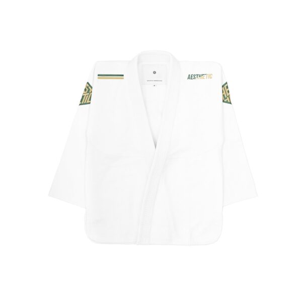 Кимоно Aesthetic Competitor Kimono (White/Pine Green)