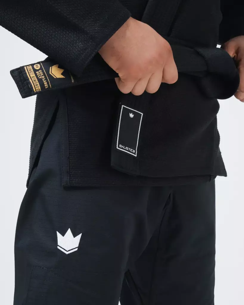 Кимоно KINGZ Balistico 4.0 чёрное