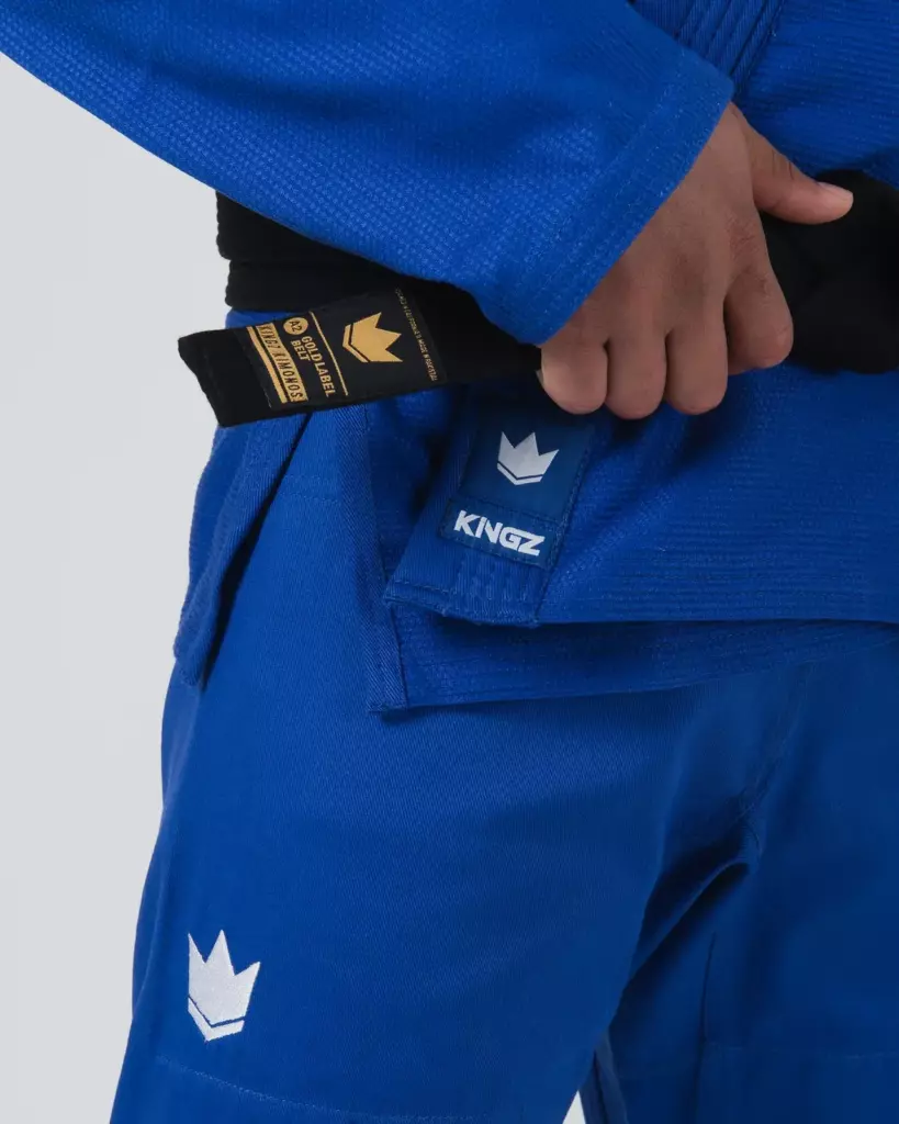 Кимоно KINGZ The One V2 IBJJF синее