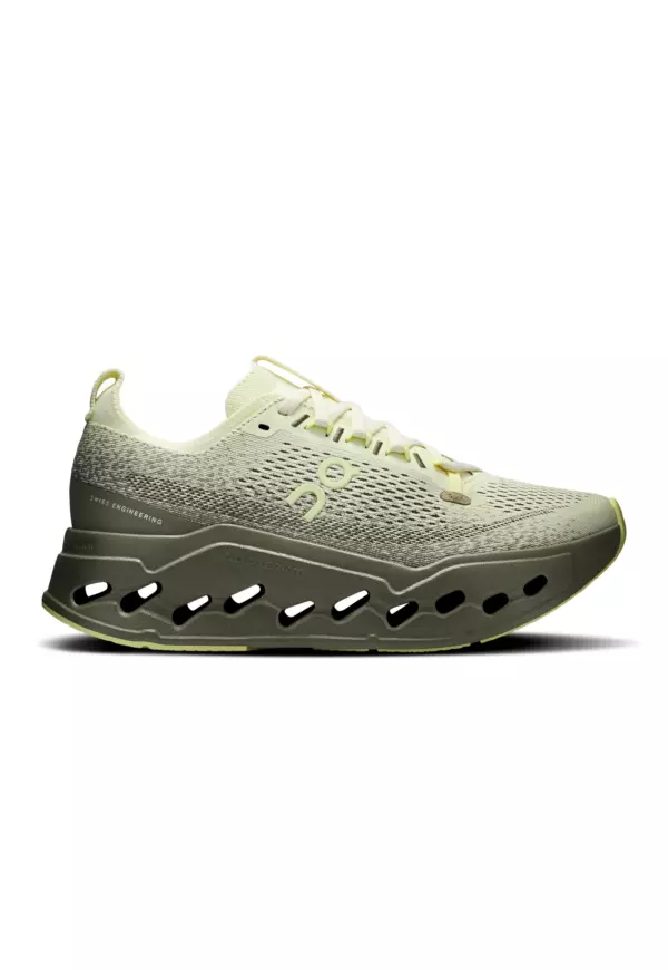 Женские Кроссовки для бега On Cloudsurfer Max seedling olive